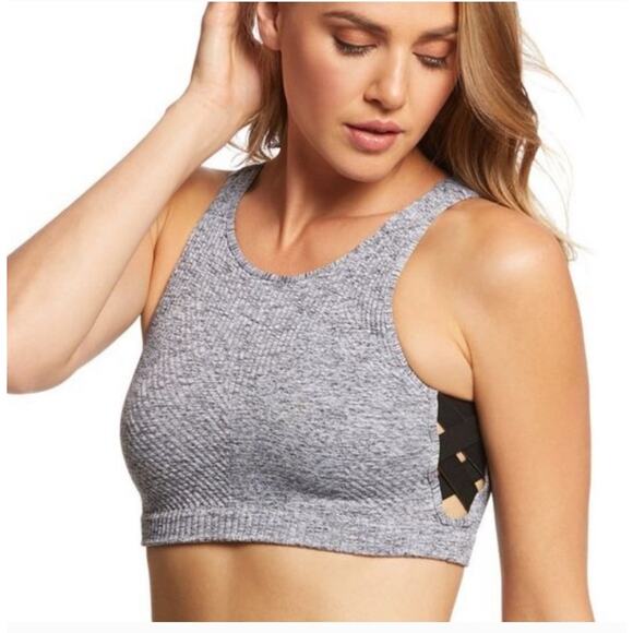 Free People Sports Bra Movement The Edge Seamless Crop M/L - Picture 1 of 11